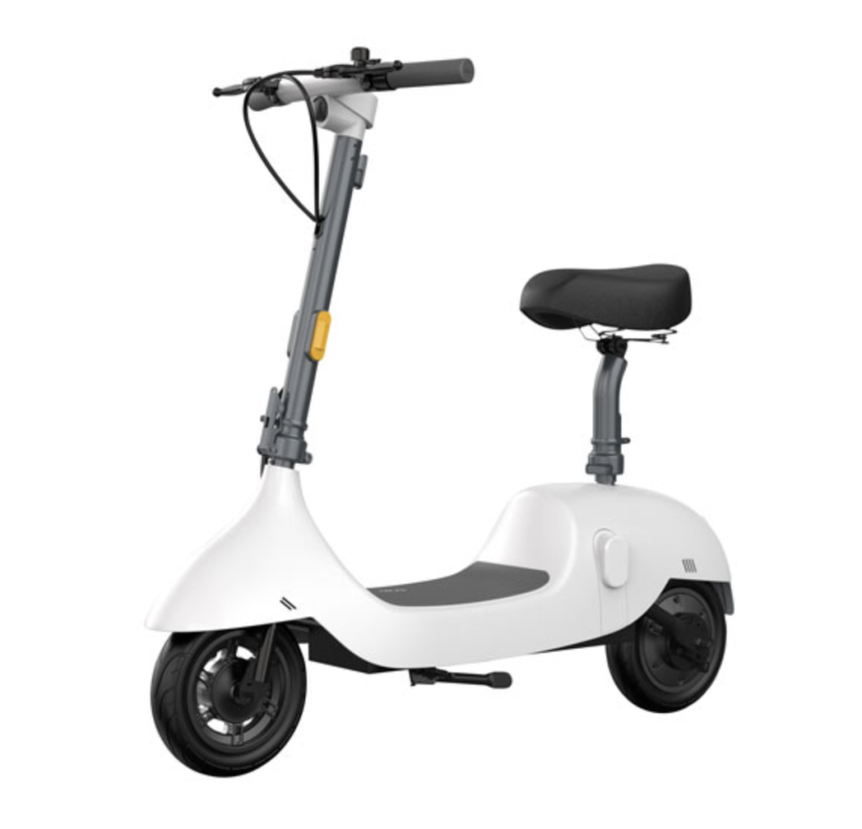 OKAI Beetle EA10A Seated Electric Scooter (Photo via Best Buy Canada)