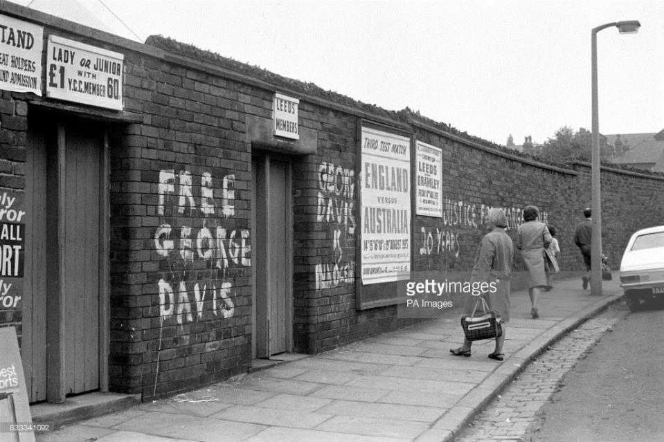 Free George Davis with every Test Match