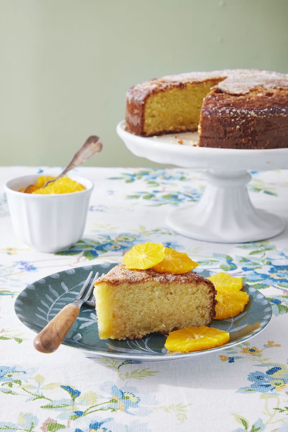 <p>Mom will love this simple but flavorful cake! This sweet citrus cake stays moist for days thanks to its signature ingredient.</p><p><strong><a href="https://www.countryliving.com/food-drinks/a42435624/olive-oil-cake-citrus-compote-recipe/" rel="nofollow noopener" target="_blank" data-ylk="slk:Get the recipe for Olive Oil Cake with Citrus Compote;elm:context_link;itc:0;sec:content-canvas" class="link ">Get the recipe for Olive Oil Cake with Citrus Compote</a>.</strong></p>