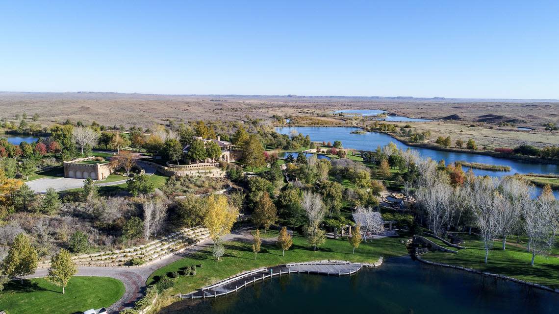 A nearly 65,000-acre Texas ranch once owned by oil tycoon T. Boone Pickens is now listed for $170 million. It was originally listed at $250 million in 2017. It’s located about 85 northeast of Amarillo.