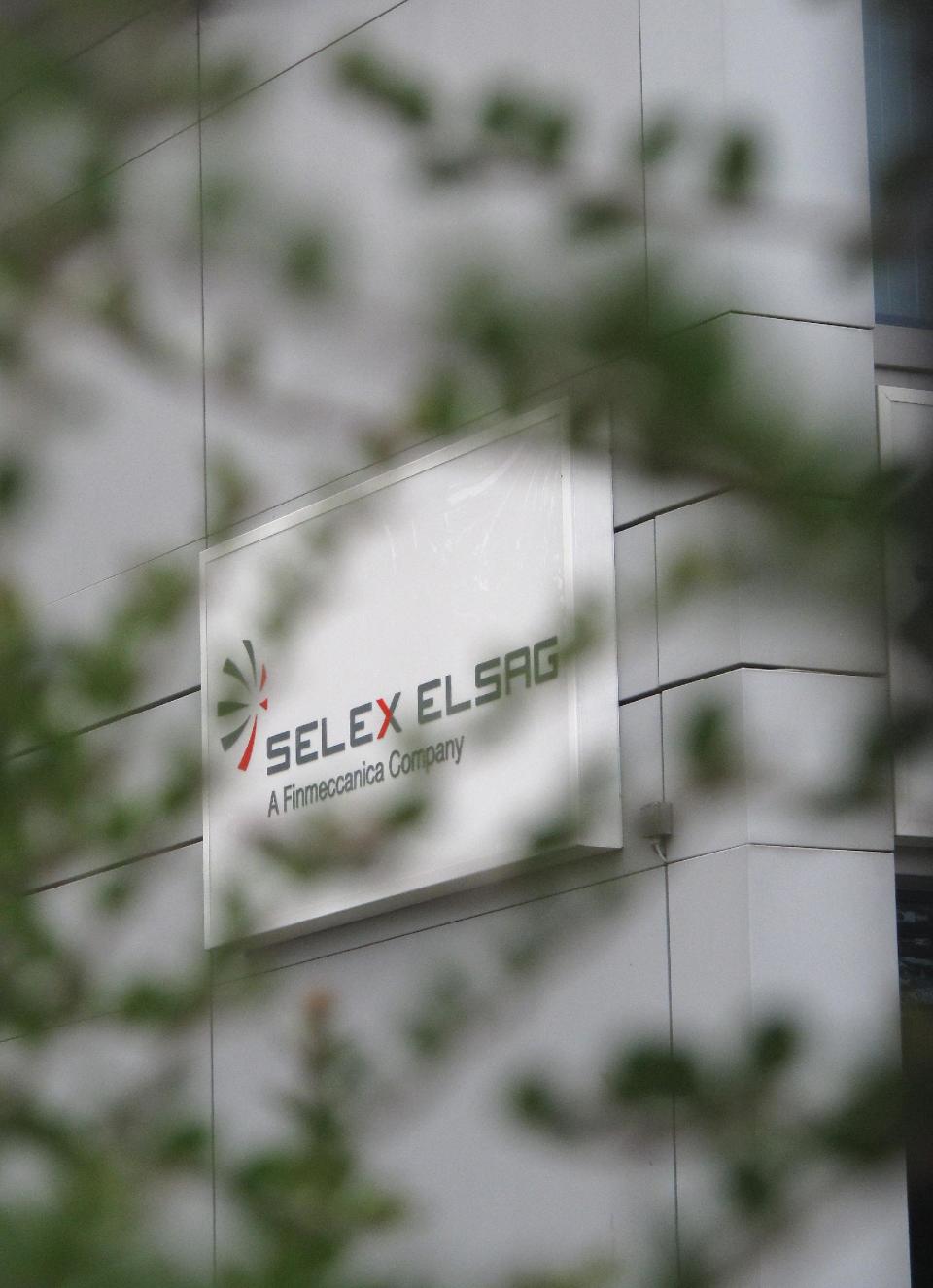 The offices of Selex Elsag are seen on the outskirts of the English town of Basildon, just east of London, on Tuesday, July 10, 2012. Leaked company emails and senior employees say that two European contractors were putting the finishing touches on Syria's encrypted radio system as the revolt against Damascus got under way last year. Documents made available to The Associated Press and other media organizations by the WikiLeaks organization show that Greece's Intracom S.A. and Italy's Selex Elsag, a unit of Finmeccanica S.p.A., spent years building a Syria-wide communications network and equipped the government with thousands of walkie-talkies, motorcycle-mounted radio units and avionic transceivers used in helicopters. Both companies say they've complied with sanctions rules, and experts say the transfers were likely to have been legal. (AP Photo/Raphael Satter)