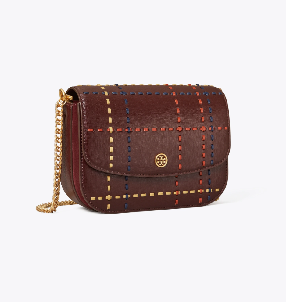 Robinson Woven Plaid Convertible Bag