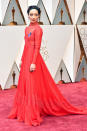 <p>Call her the Lady in Red Valentino. The <em>Loving</em> star and Best Actress nominee dazzled on the carpet, accessorizing her scarlet gown with a blue ACLU ribbon.<br> (Photo by Frazer Harrison/Getty Images)<br><br><a rel="nofollow" href="https://www.yahoo.com/style/oscars-2017-vote-for-the-best-and-worst-dressed-225105125.html" data-ylk="slk:Go here to vote for best and worst dressed.;outcm:mb_qualified_link;_E:mb_qualified_link;ct:story;" class="link  yahoo-link">Go here to vote for best and worst dressed.</a> </p>