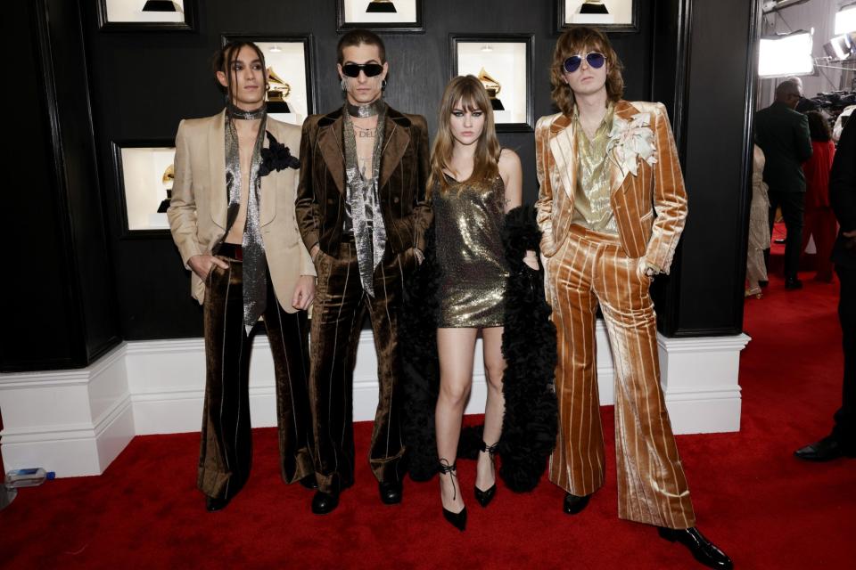 Maneskin won Eurovision in 2021 - Getty