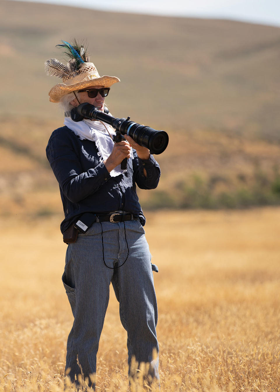 “You suddenly feel that play energy come up through you,” says Campion, on location in New Zealand for The Power of the Dog, of directing. - Credit: Courtesy of Kirsty Griffin/Netflix