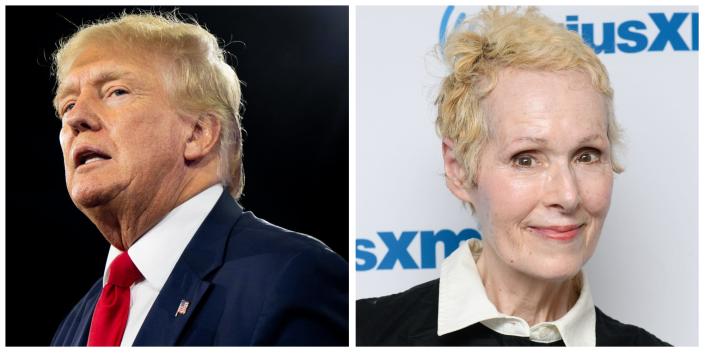 Donald Trump and E. Jean Carroll