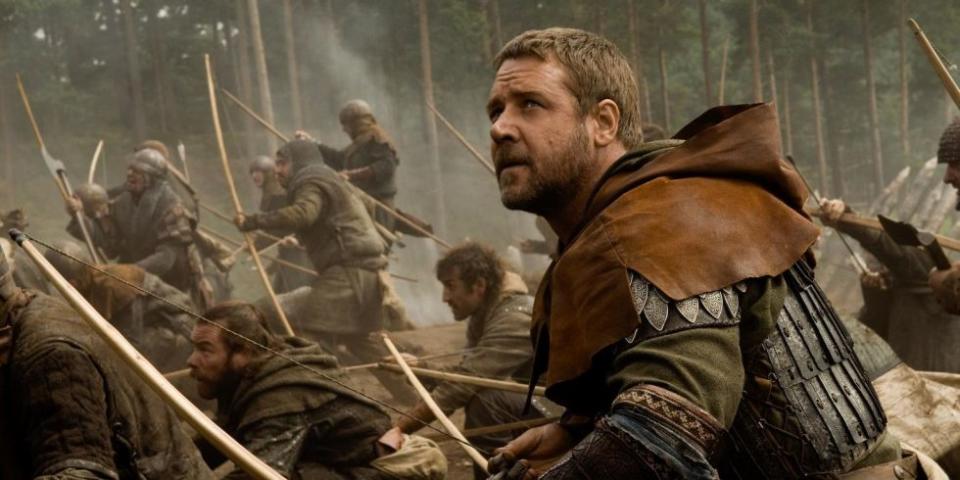 Russell Crowe as Robin Hood (Credit: Universal)