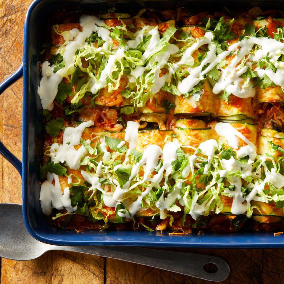 Zucchini Enchiladas