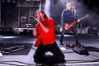 <p>Gavin Rossdale of Bush performs during the Concerts in Your Cars drive-in show at Ventura County Fairgrounds and Event Center on Saturday in Ventura, California.</p>