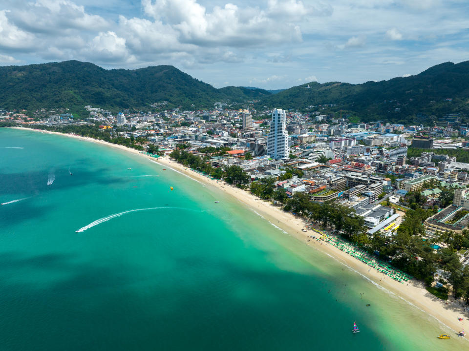 Patong Beach in Phuket is known for its extensive tourist nightlife industry. Source: Getty 