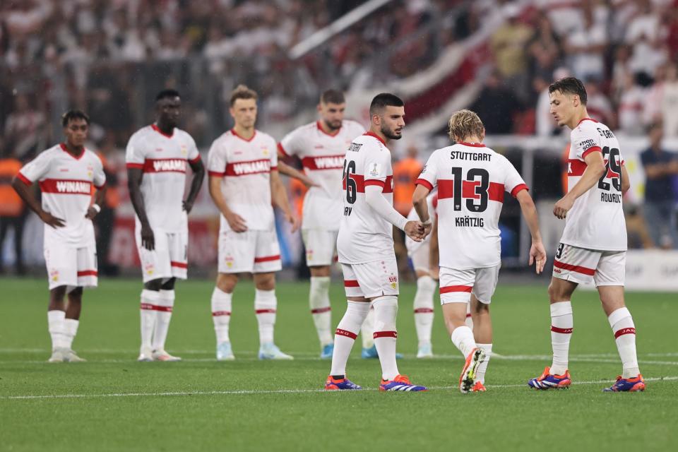 Deniz Undav über warum der VfB Stuttgart das Spiel gegen Bayer Leverkusen nicht durchhalten konnte: “Vielleicht haben sich einige Spieler von der Atmosphäre einschüchtern lassen”