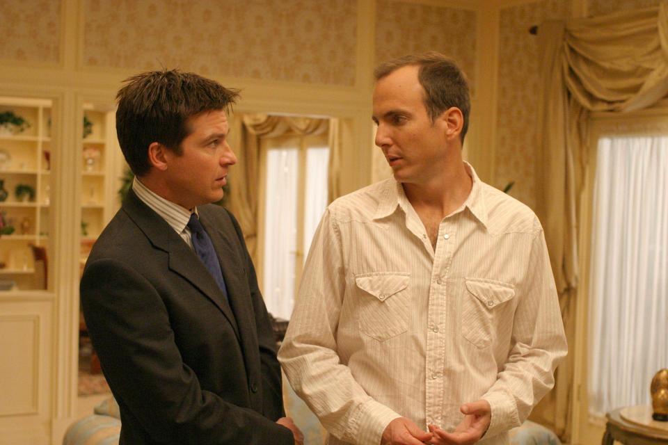 Jason Bateman, left, and Will Arnett in Fox's "Arrested Development," which was later revived for two seasons on Netflix. "I love taking a look back at it every once in a while," Bateman says.