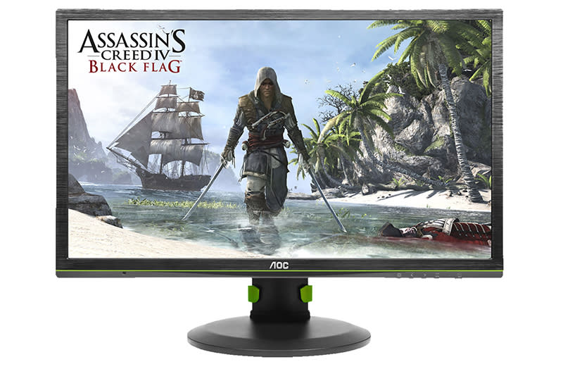 The AOC G2460PG is a G-Sync monitor that costs US$500. (Image Source: AOC)