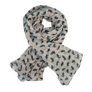 Rabbit Print Scarf