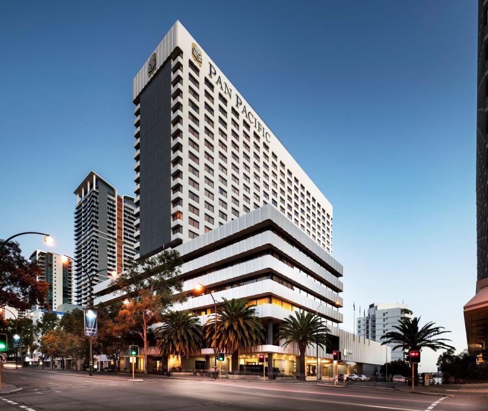 It was confirmed earlier this week a contractor at the Pan Pacific Hotel in Perth had tested positive for COVID-19. Source: TripAdvisor