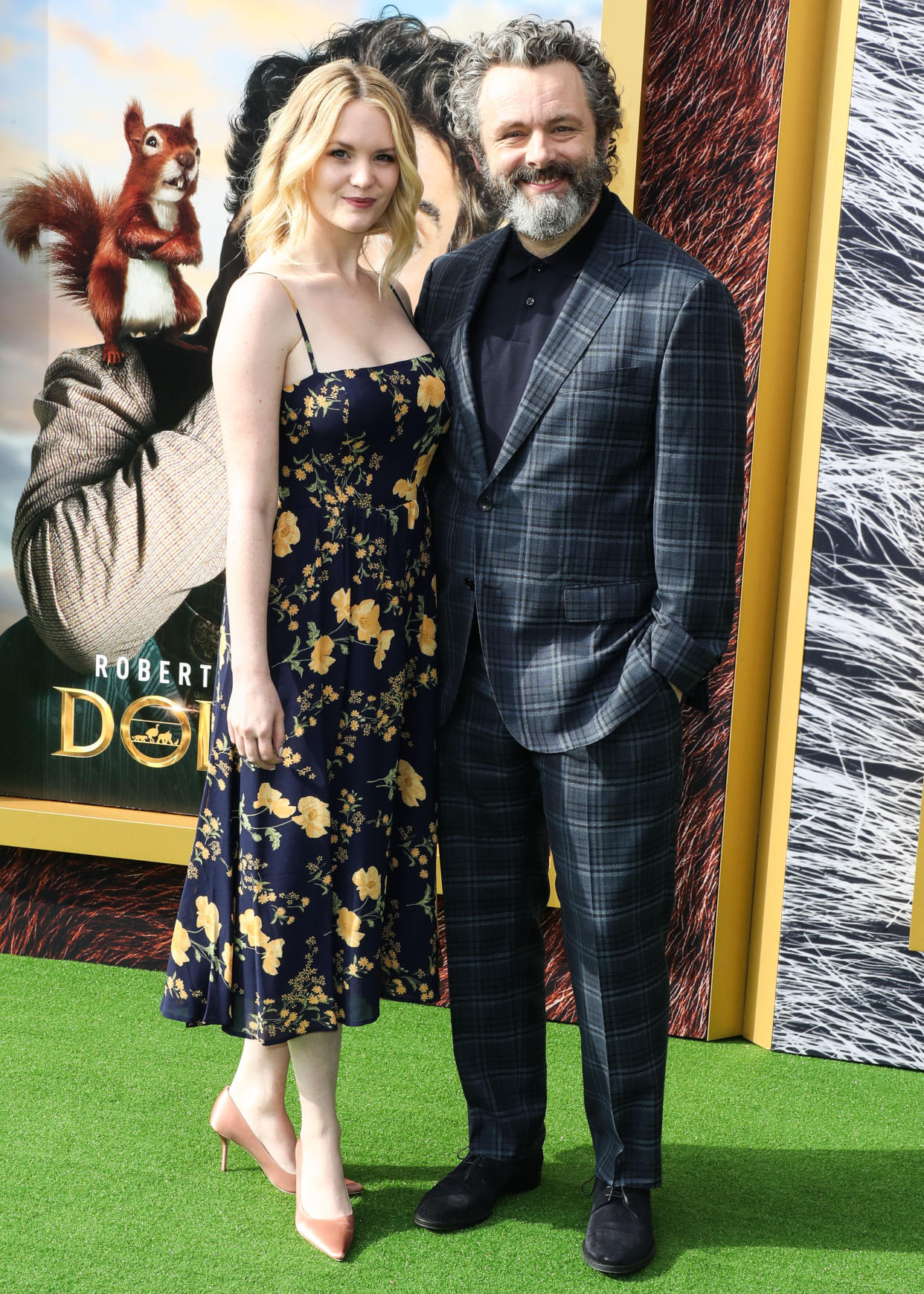 WESTWOOD, LOS ANGELES, CALIFORNIA, USA - JANUARY 11: Anna Lundberg and Michael Sheen arrive at the Los Angeles Premiere Of Universal Pictures' 'Dolittle' held at the Regency Village Theatre on January 11, 2020 in Westwood, Los Angeles, California, United States. (Photo by Xavier Collin/Image Press Agency/Sipa USA)