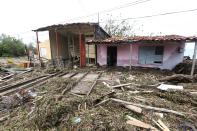 <p>Damaged buildings are seen in Punta Alegre, northern coast of Ciego de Avila province of Cuba after Hurricane Irma passed through the area on Sept. 11, 2017. (Photo: Yander Zamora/Anadolu Agency/Getty Images) </p>