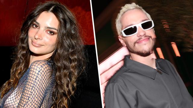 Emily Ratajkowski and Pete Davidson spend his birthday together amid