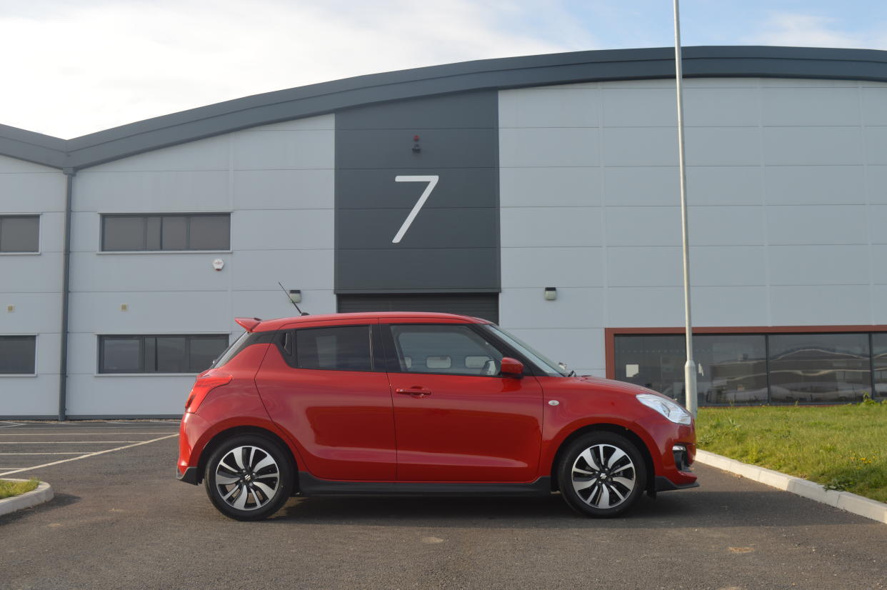 Compact proportions make the Swift a breeze to park