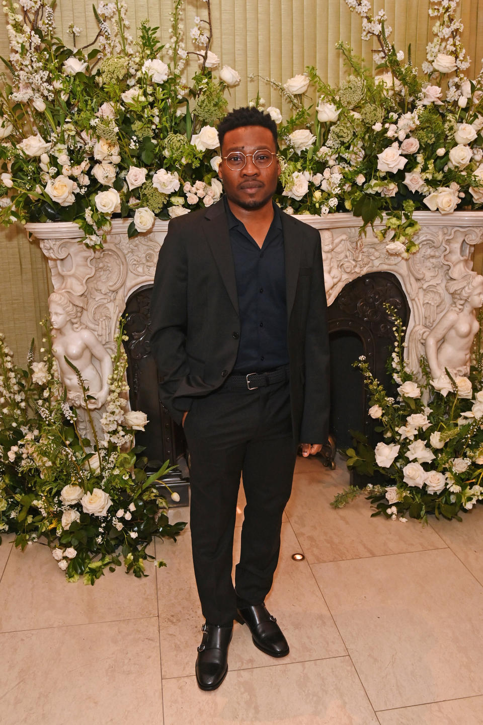 Fisayo Akinade attends the British Vogue and Tiffany & Co. Fashion and Film Party