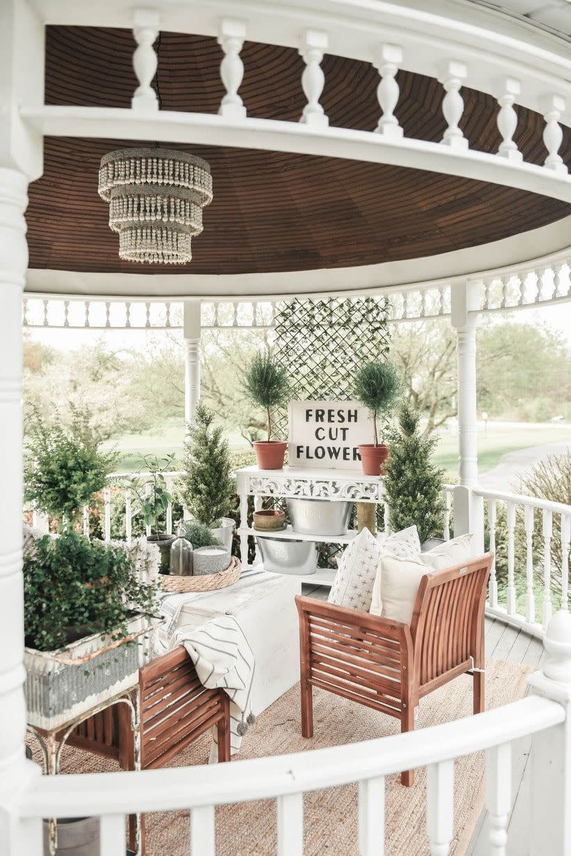 Rustic Glam Gazebo