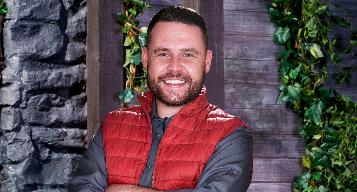 Danny Miller says his fiancee has COVID. (ITV)