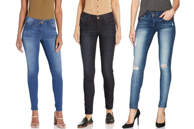 DENIM Shape Your Body Skinny High Rise Full Length Jeggings - Stay