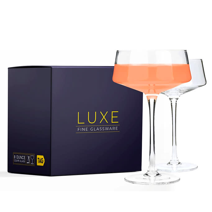 Luxe Coupe Cocktail Glasses