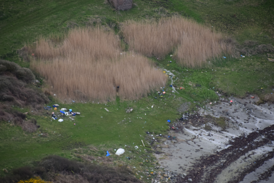 Scotland’s costal litter problem