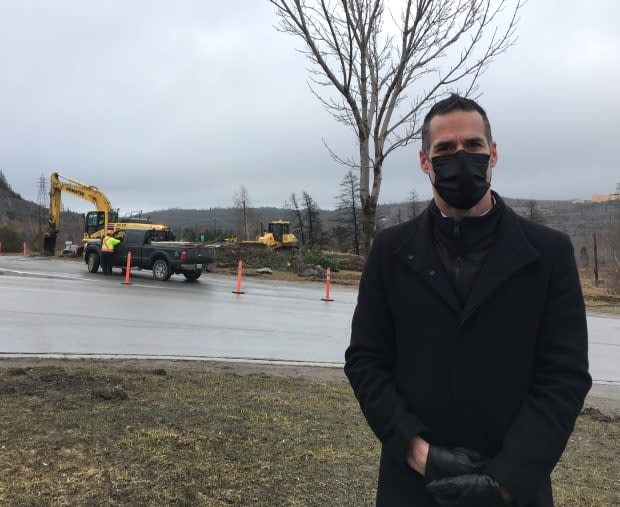 Darren Charters, Corner Brook's director of community, engineering, development and planning, says people generally come around once they see how safe roundabouts are. (Bernice Hiller/CBC - image credit)