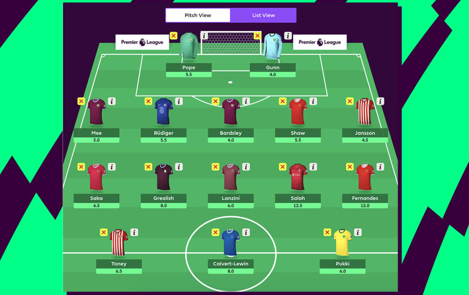 FPL sides