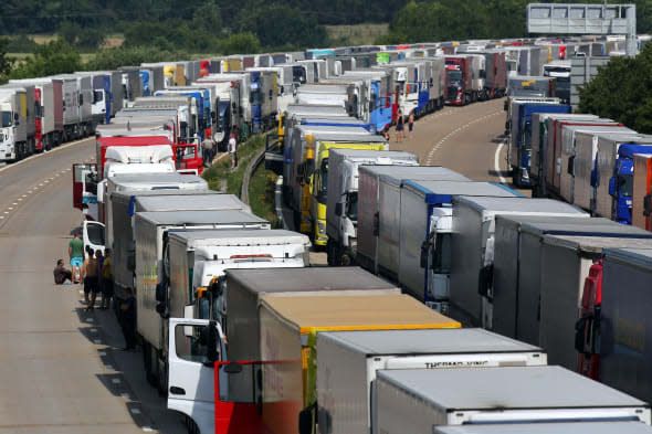 Calais industrial action