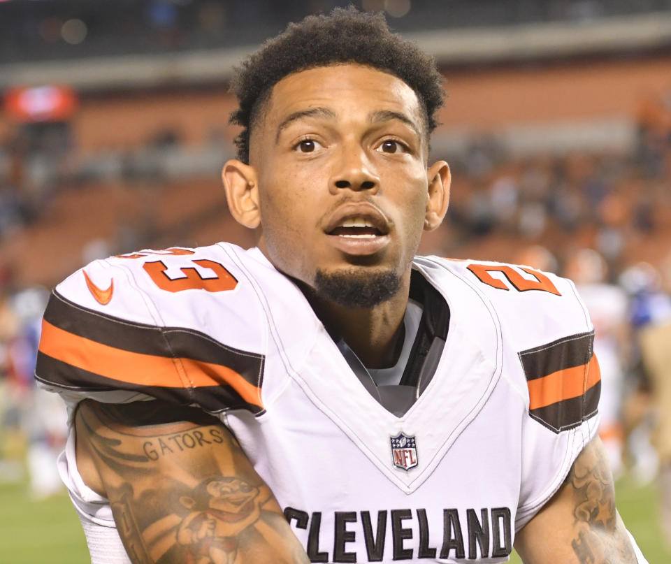 Former Cleveland Browns cornerback Joe Haden agreed to a contract with the Steelers. (AP)