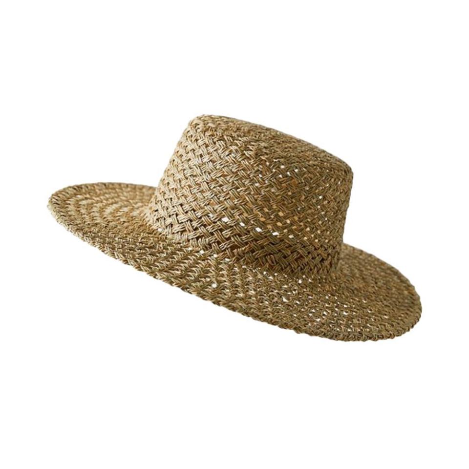 Gigi Pip Seabreeze Straw Boater Hat