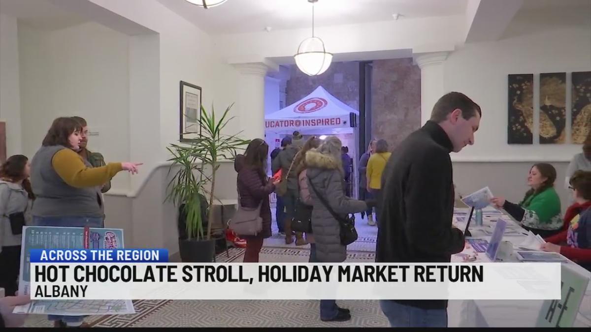 Hot Chocolate Stroll returns to Downtown Albany