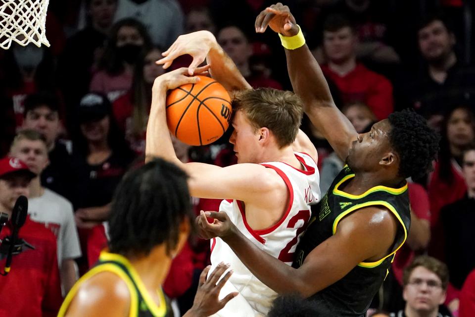 South Florida forward Bayron Matos against the Cincinnati Bearcats