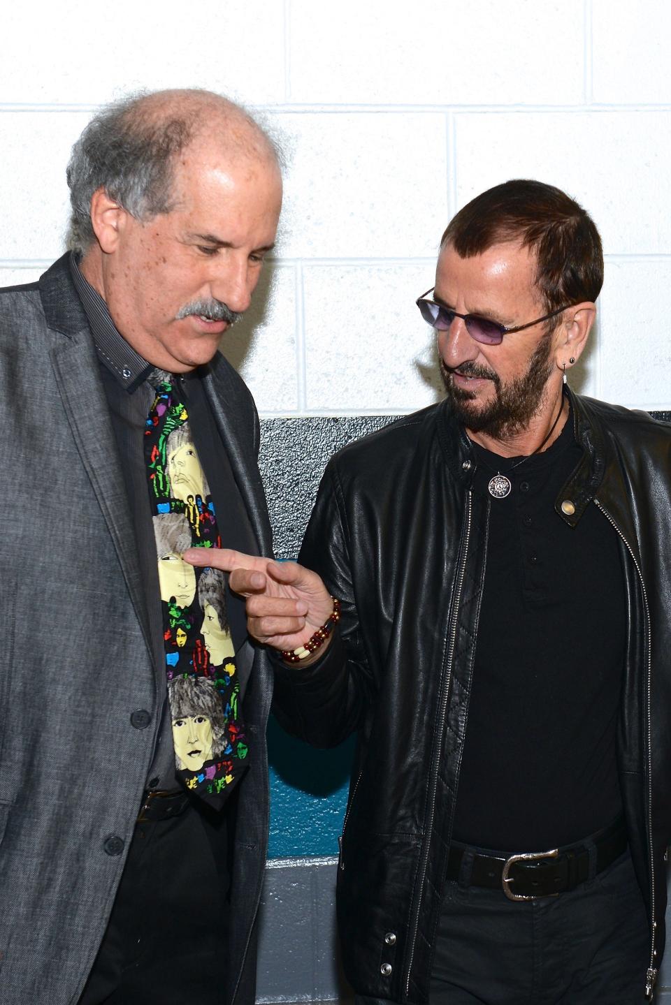 Mark Lapidos and Ringo Starr