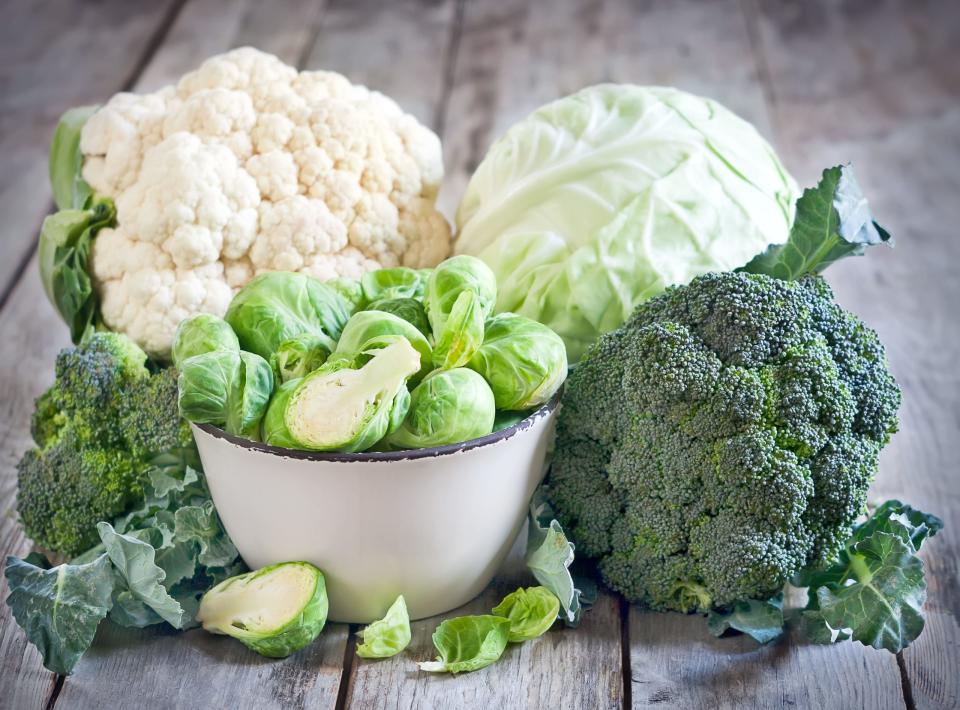 Cruciferous vegetables like broccoli and cauliflower are called 