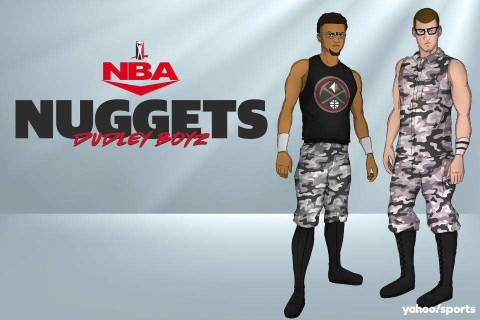 Denver Nuggets as the Dudley Boyz