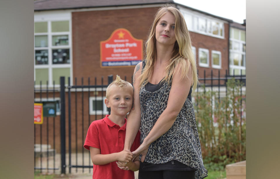 Mohawk haircut of UK Milton Keynes boy Charlie Chafer banned by school due to safety concerns.