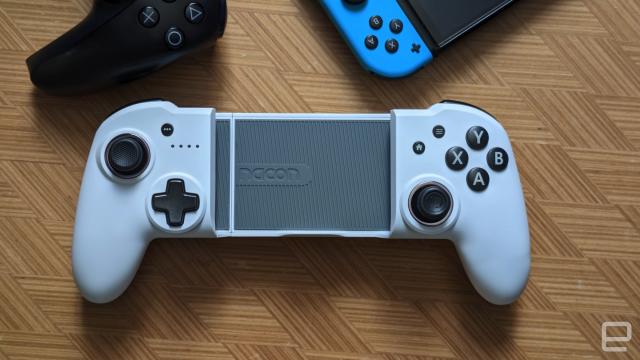 Nacon's MG-X Pro smartphone gamepad is comfortable but a little