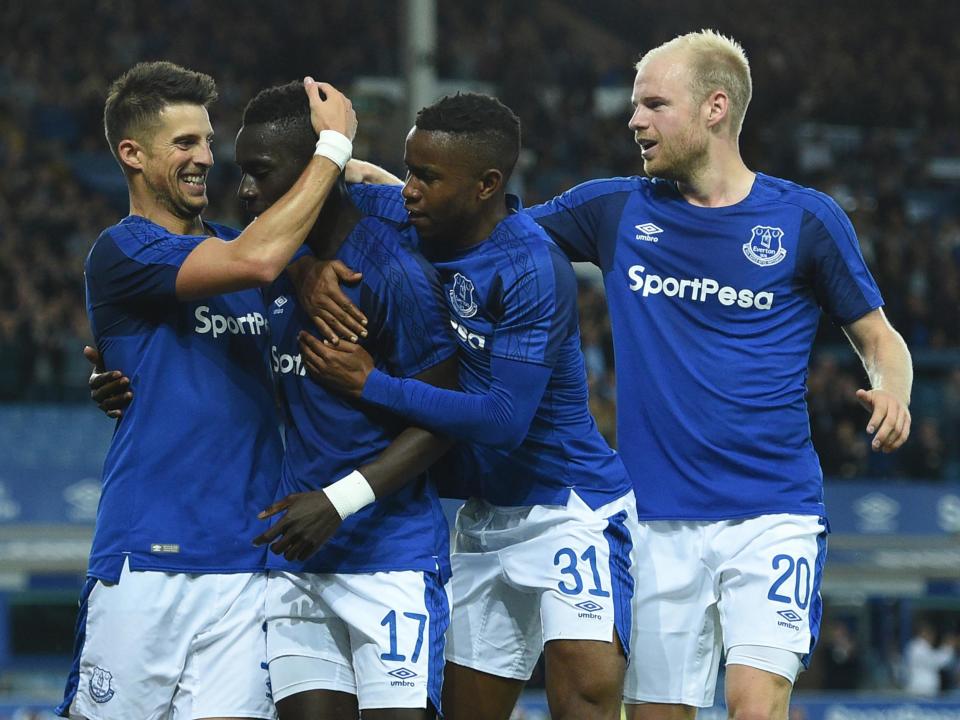 Idrissa Gana Gueye doubled the lead: Getty