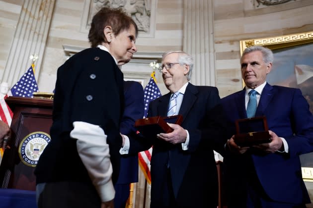 sicknick-gop-snub.jpg Congressional Gold Medal Ceremony Held To Honor Capitol Police - Credit: Anna Moneymaker/Getty Images