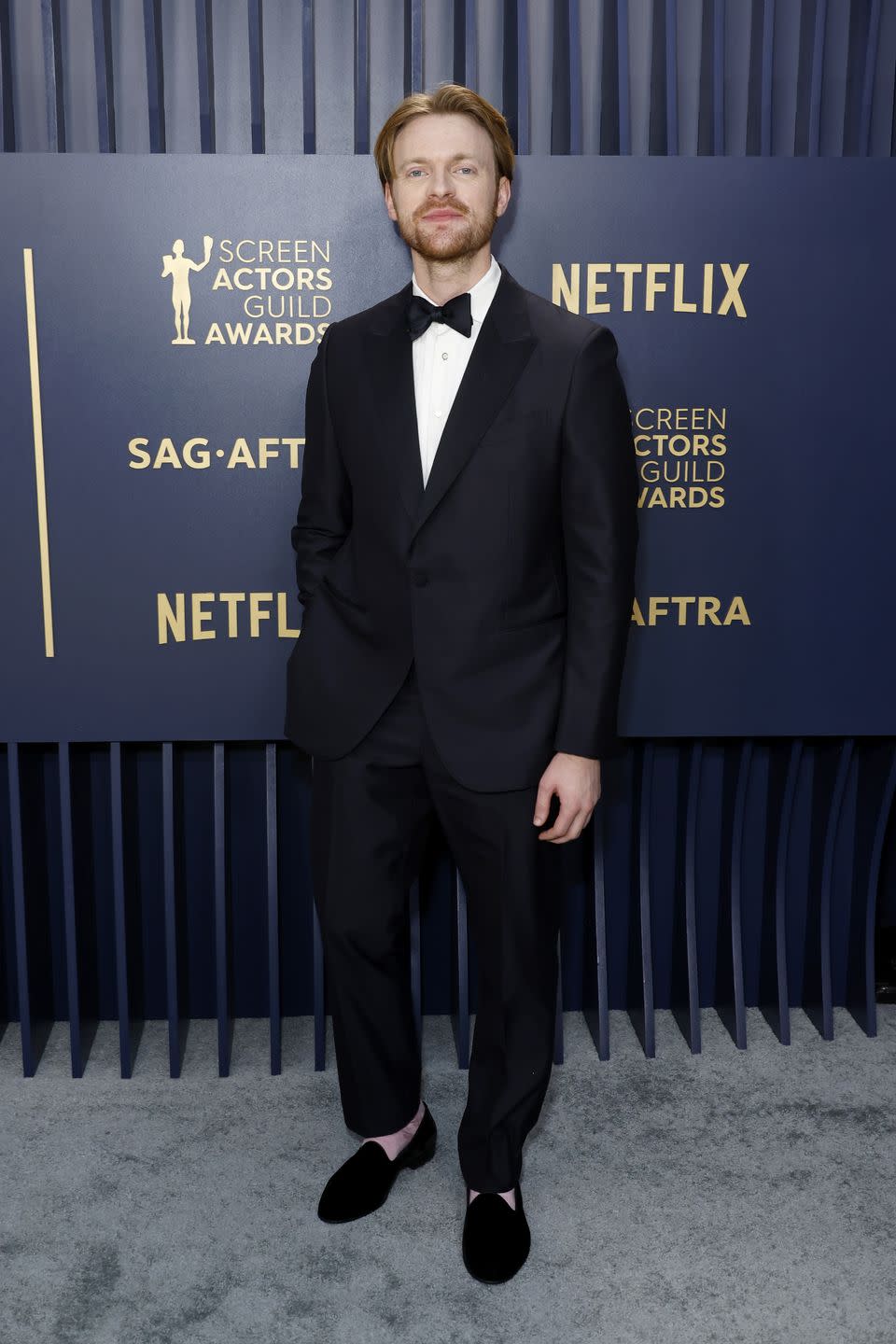los angeles, california february 24 finneas oconnell attends the 30th annual screen actors guild awards at shrine auditorium and expo hall on february 24, 2024 in los angeles, california photo by frazer harrisongetty images