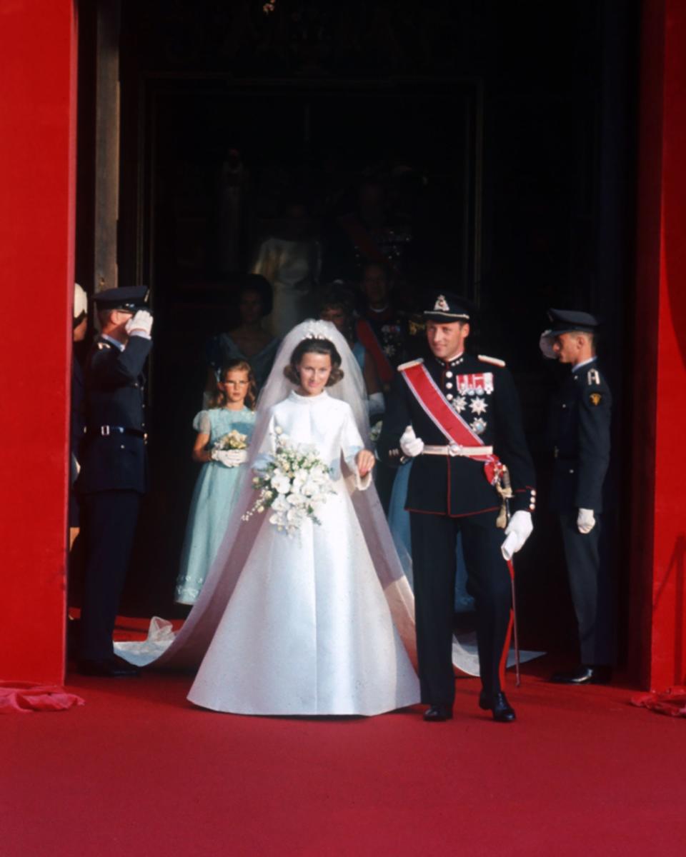 1968: Crown Prince Harald V of Norway and Sonja Haraldsen