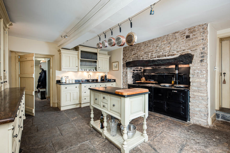 The former family home of Jacob Rees-Mogg in the village of Hinton Blewett, for sale at Â£2.75 million. See SWNS story SWLNhouse. Jacob Rees-Moggâ€™s former family home is up for sale with a Â£2.75 million price tag. The Rees-Mogg family moved in to the idyllic country spread in Somerset in 1978, giving the future Tory MP and cabinet minister a lavish home to grow up in.  The eight-bedroom property in the picture postcard village of Hinton Blewett, has also more recently been home to  om Alexander, the CEO of Orange and T-mobile and the founder of Virgin Mobile. He lived at the Grade II Listed property for 20 years, even renting it out for a year to Irish pop band The Corrs.