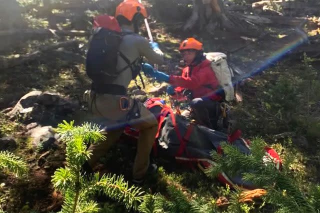 <p>Go Fund Me</p> Rudy Noorlander attacked by grizzly bear in Montana.