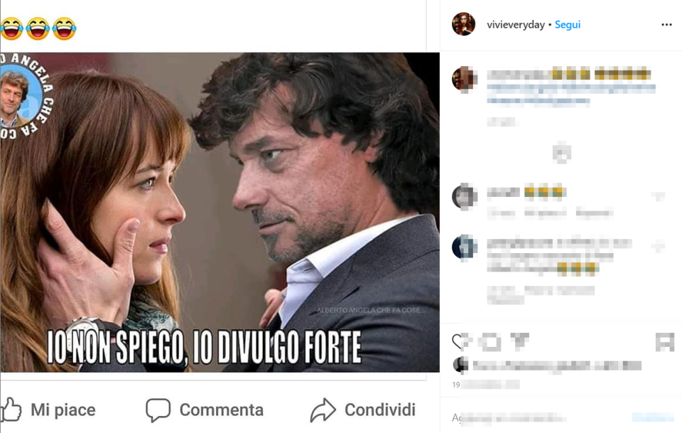 Dalla frase "divulgo forte", alla coperta con la sua faccia che qualunque donna vorrebbe avere, fino alla bellezza che dura nel tempo a differenza di quella di Diletta Leotta... ecco i meme più belli dedicati al forbito e sensuale (sempre con ironia) Alberto Angela