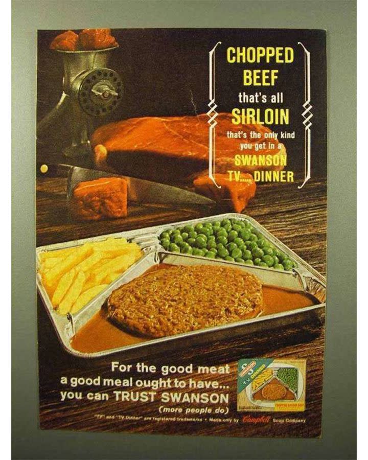 Swanson Chopped Sirloin Beef
