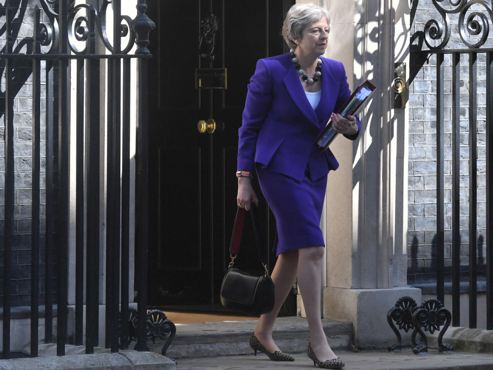 Im Oberhaus erlitt Theresa May eine Schlappe. (Bild-Copyright: Victoria Jones/PA Wire via dpa)